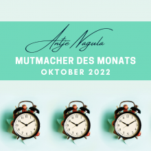 Mutmacher des Monats Oktober 2022